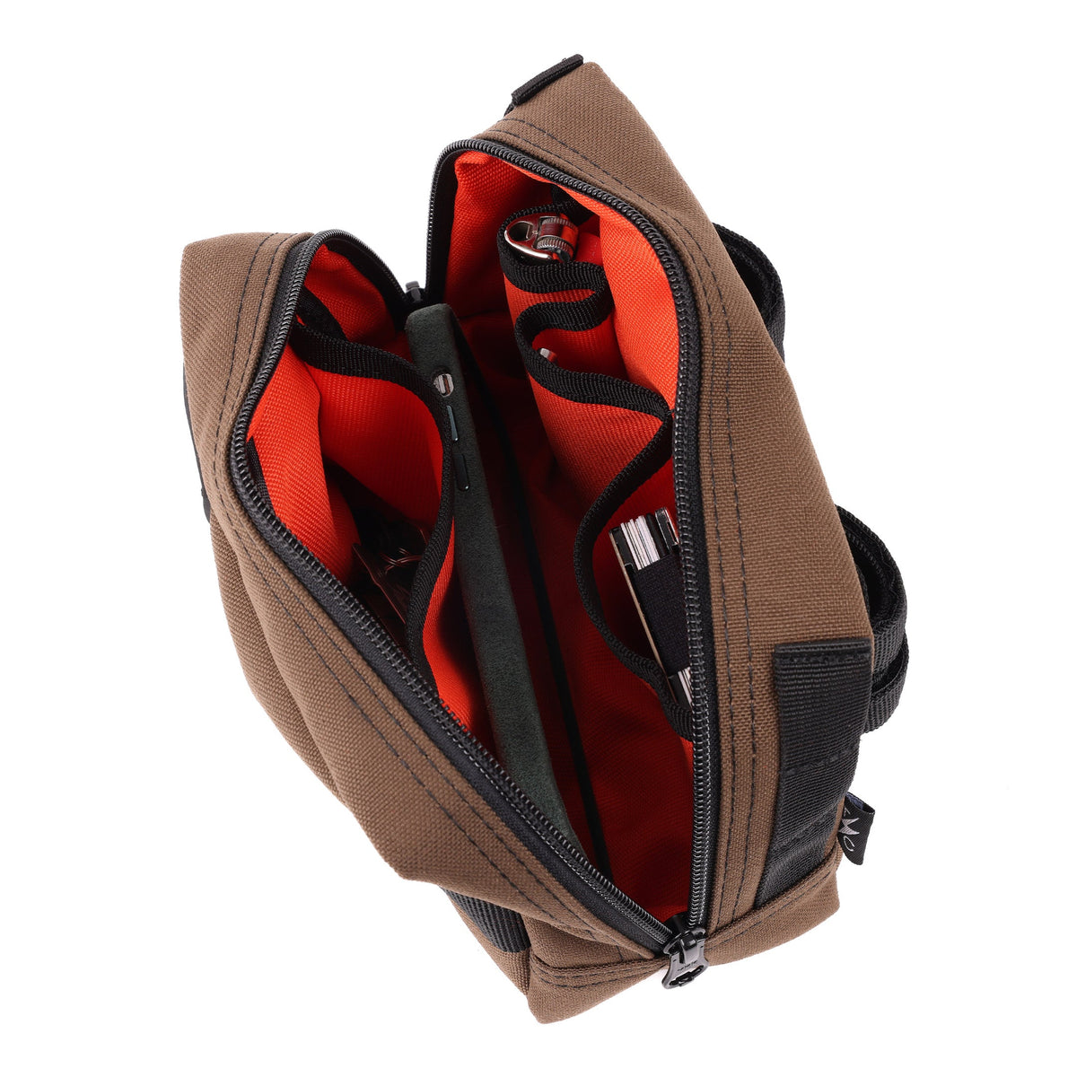 Thrashin Supply Handlebar Bag in Brown