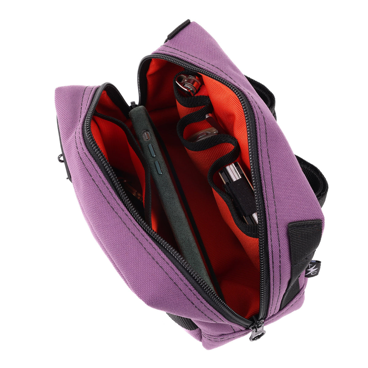 Thrashin Supply Handlebar Bag in Purple