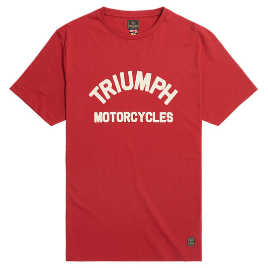 Triumph Burnham T-Shirt Red / Bone