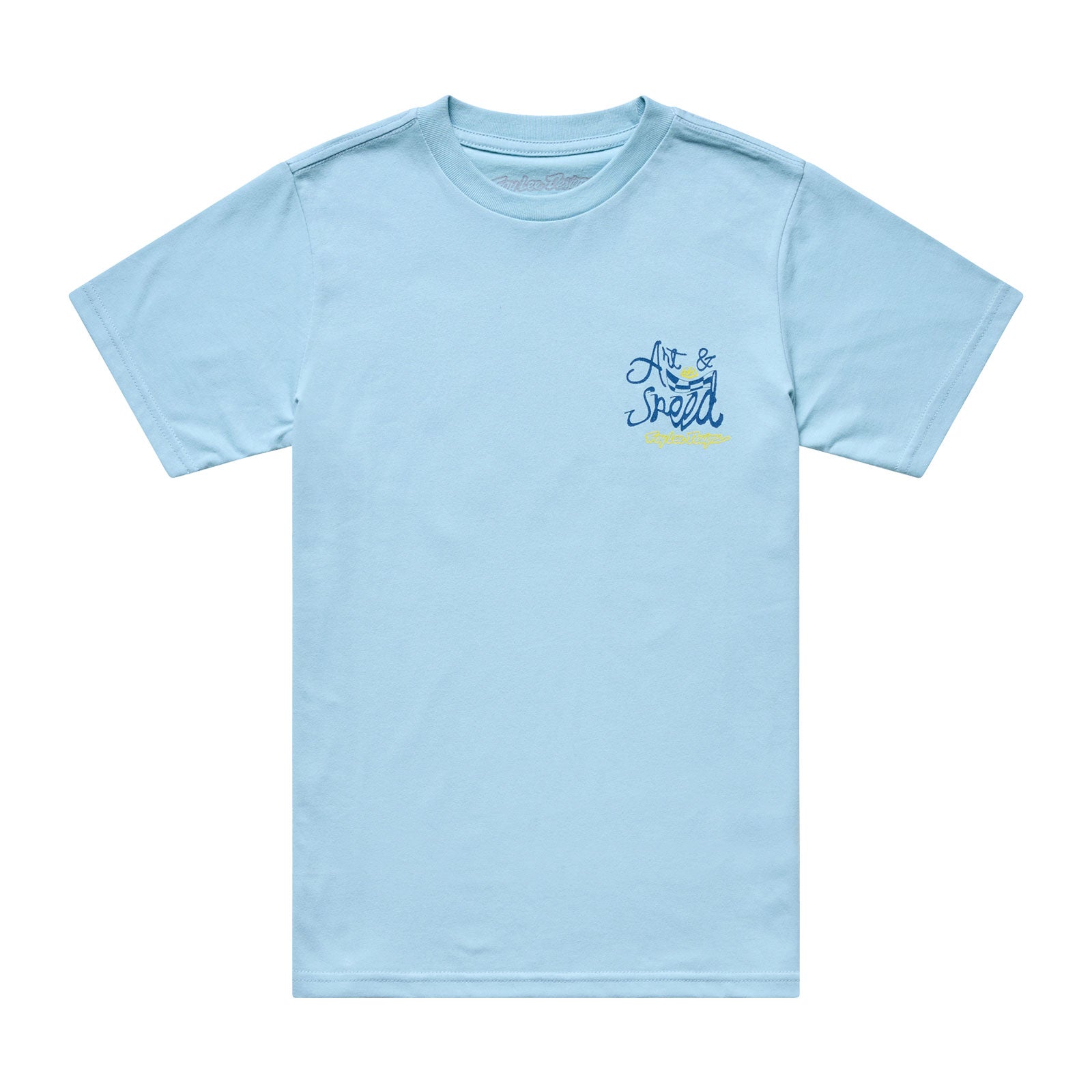 Troy Lee Designs Youth Short Sleeve Tee Heritage Dawn Blue