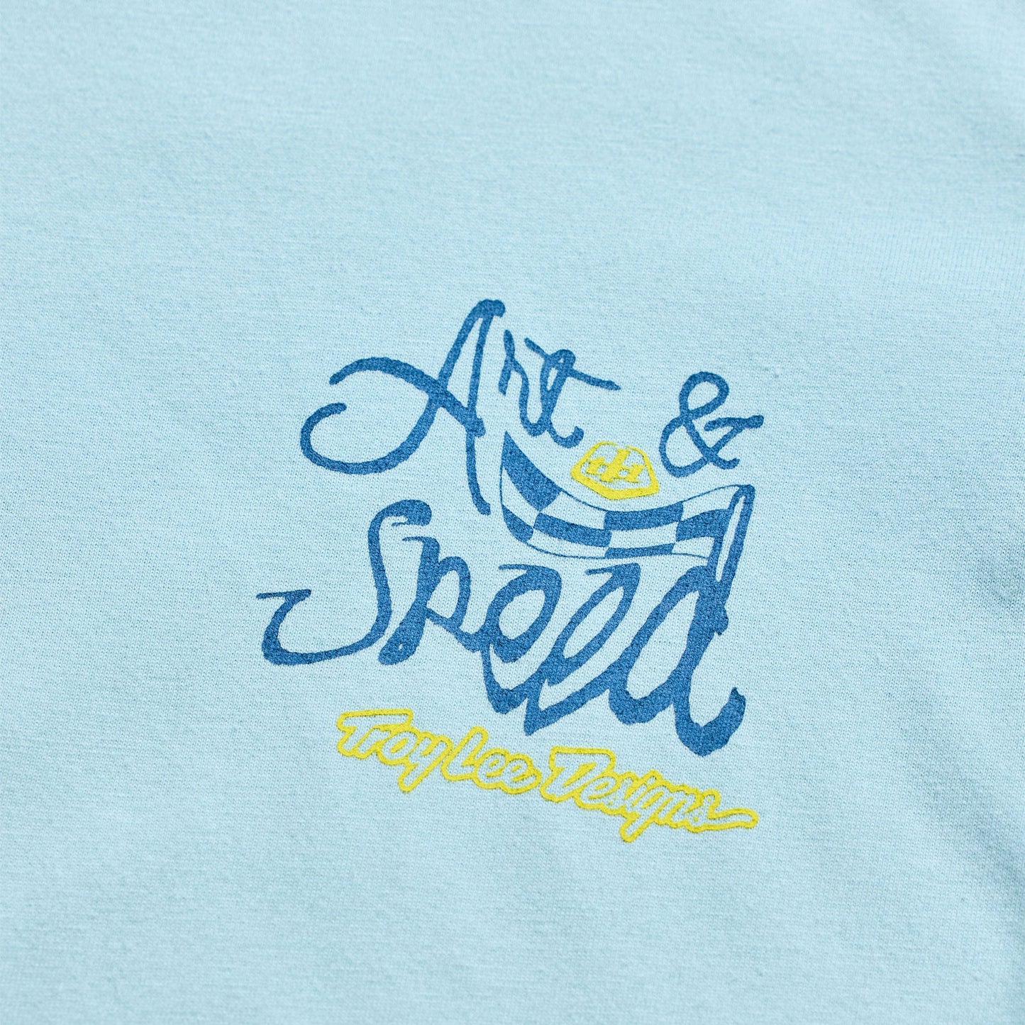 Troy Lee Designs Youth Short Sleeve Tee Heritage Dawn Blue