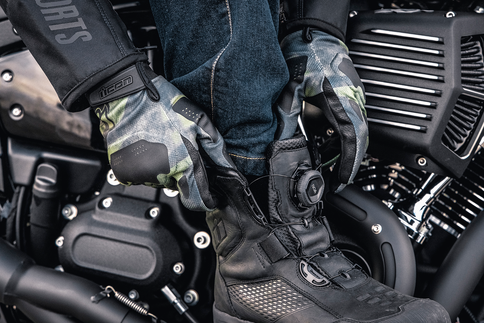 Stormhawk Boots - Black