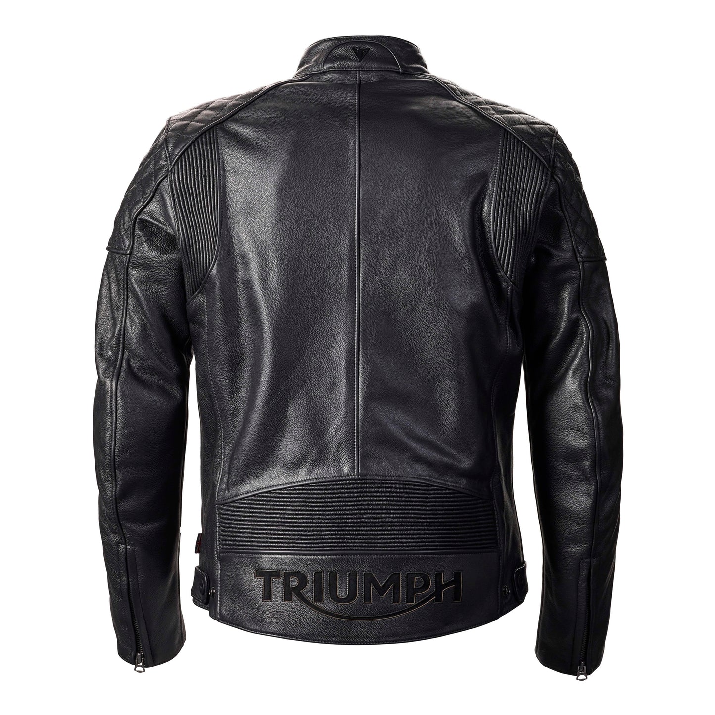 Triumph Braddan Leather Jacket - Black