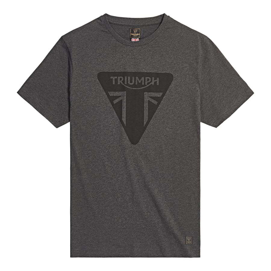 Helston Tee Black Marl / Black