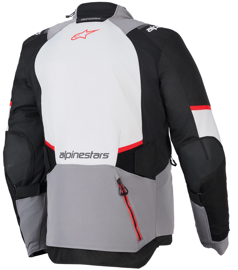 Andes v4 Drystar® Jacket - Dark Gray/Ice Gray/Black/Bright Red