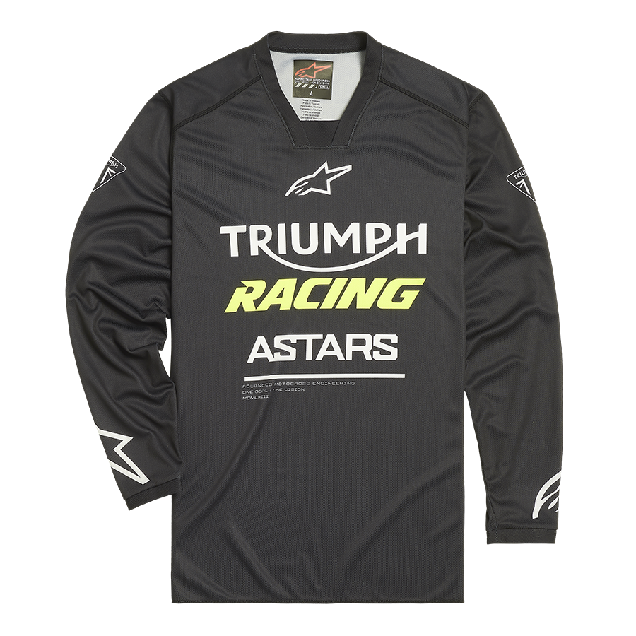 Triumph x Alpinestars® Racer Graphite MX Jersey