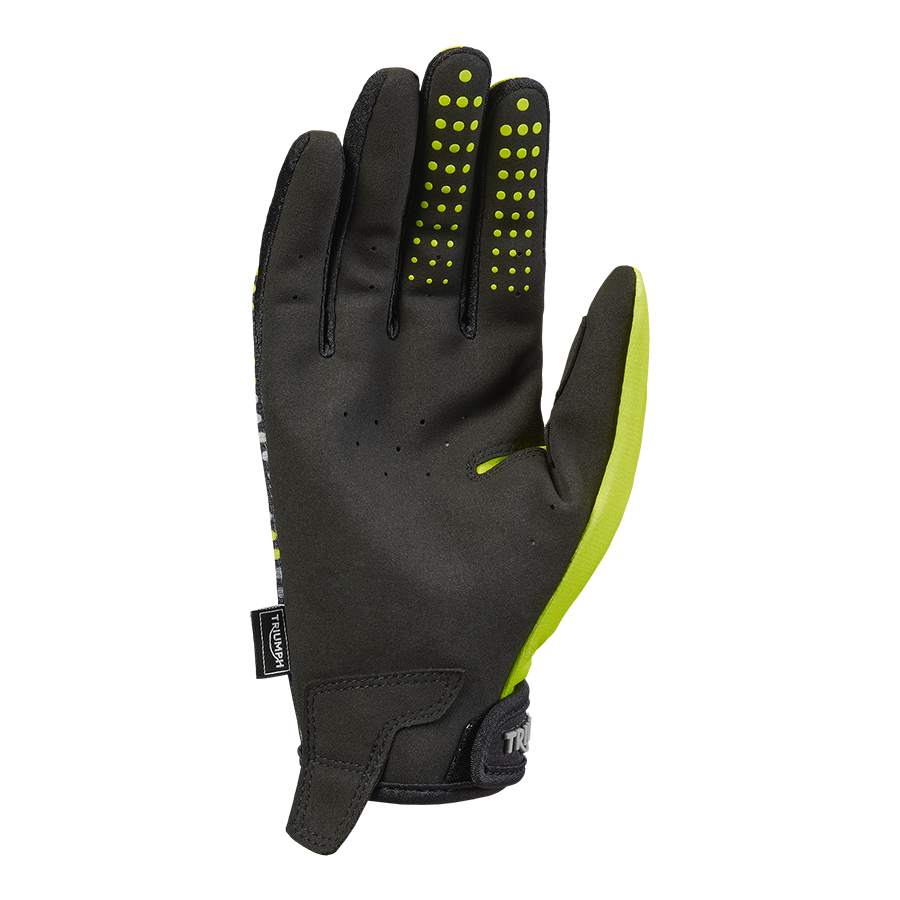 Triumph Roller MX Gloves Fluro / Black