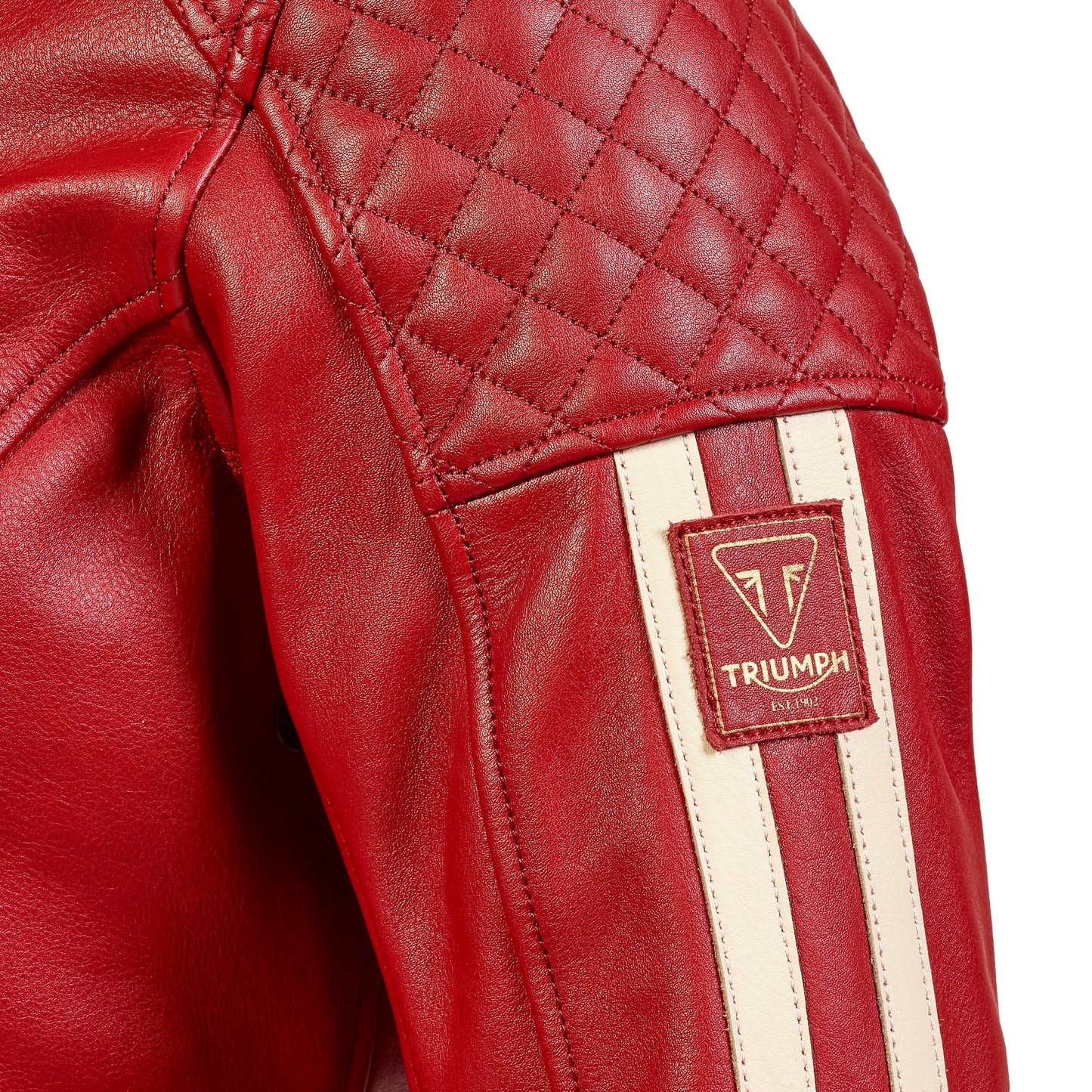 Triumph Braddan Womens Sport Jacket - Red