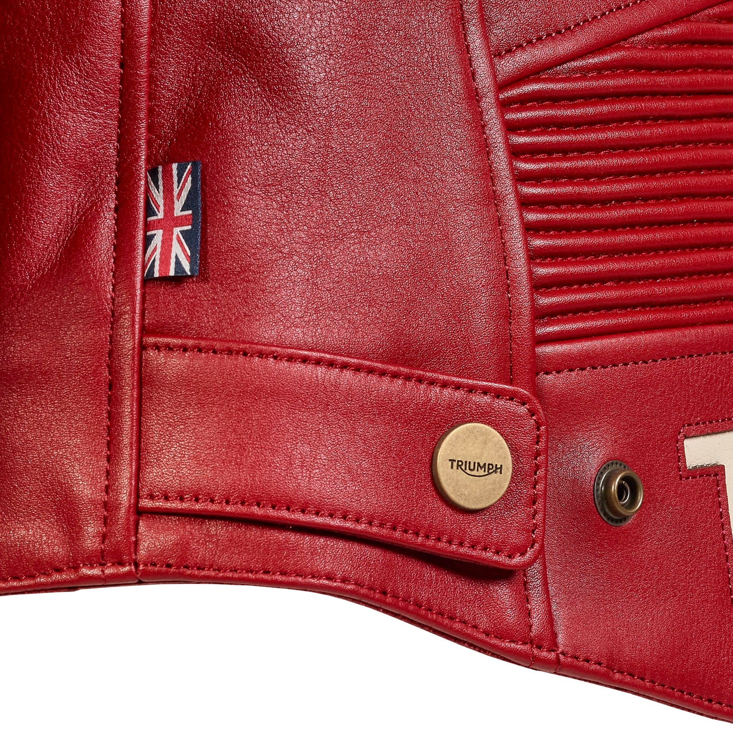 Triumph Braddan Womens Sport Jacket - Red