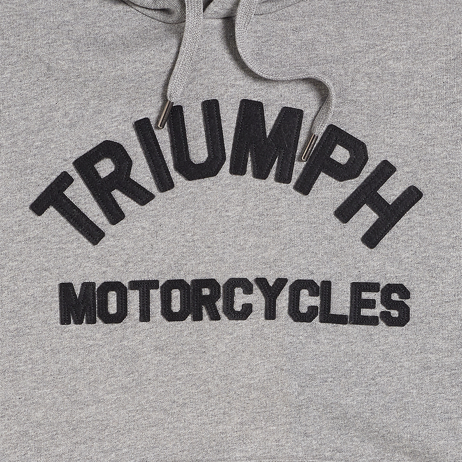 Triumph Carrick Pull-On Hoodie Grey