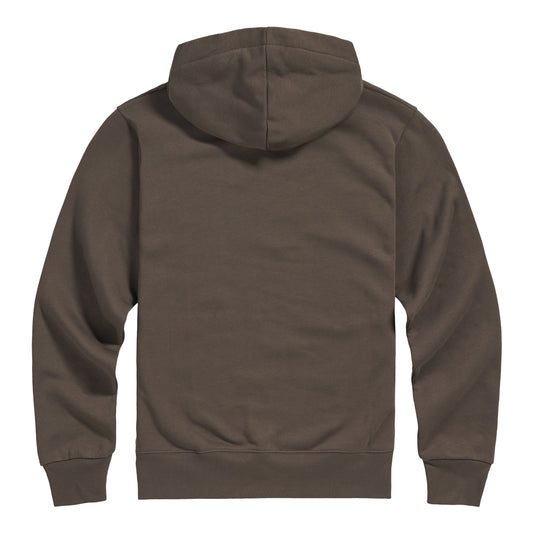 Triumph Carrick Pull-On Hoodie Iron / Black, back view