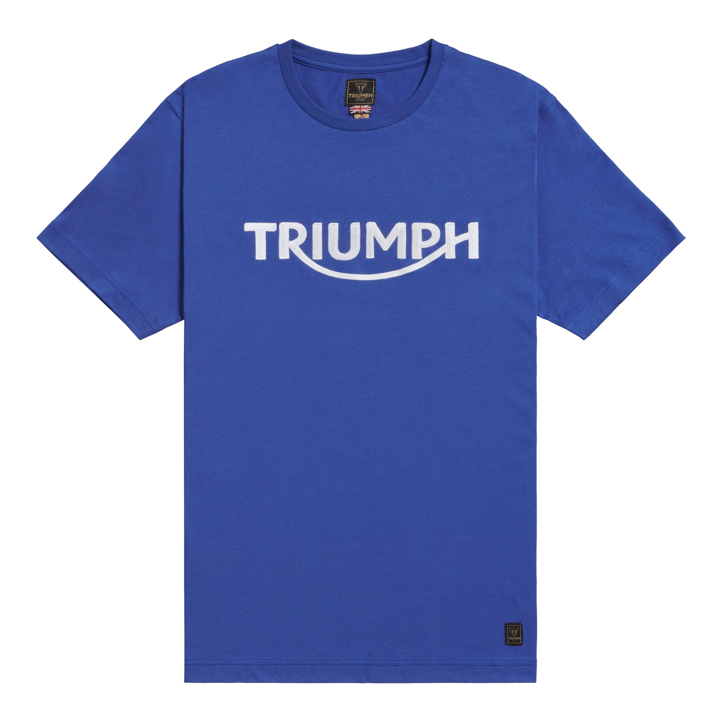 Triumph Bamburgh Graphic T-Shirt Cotton Blue