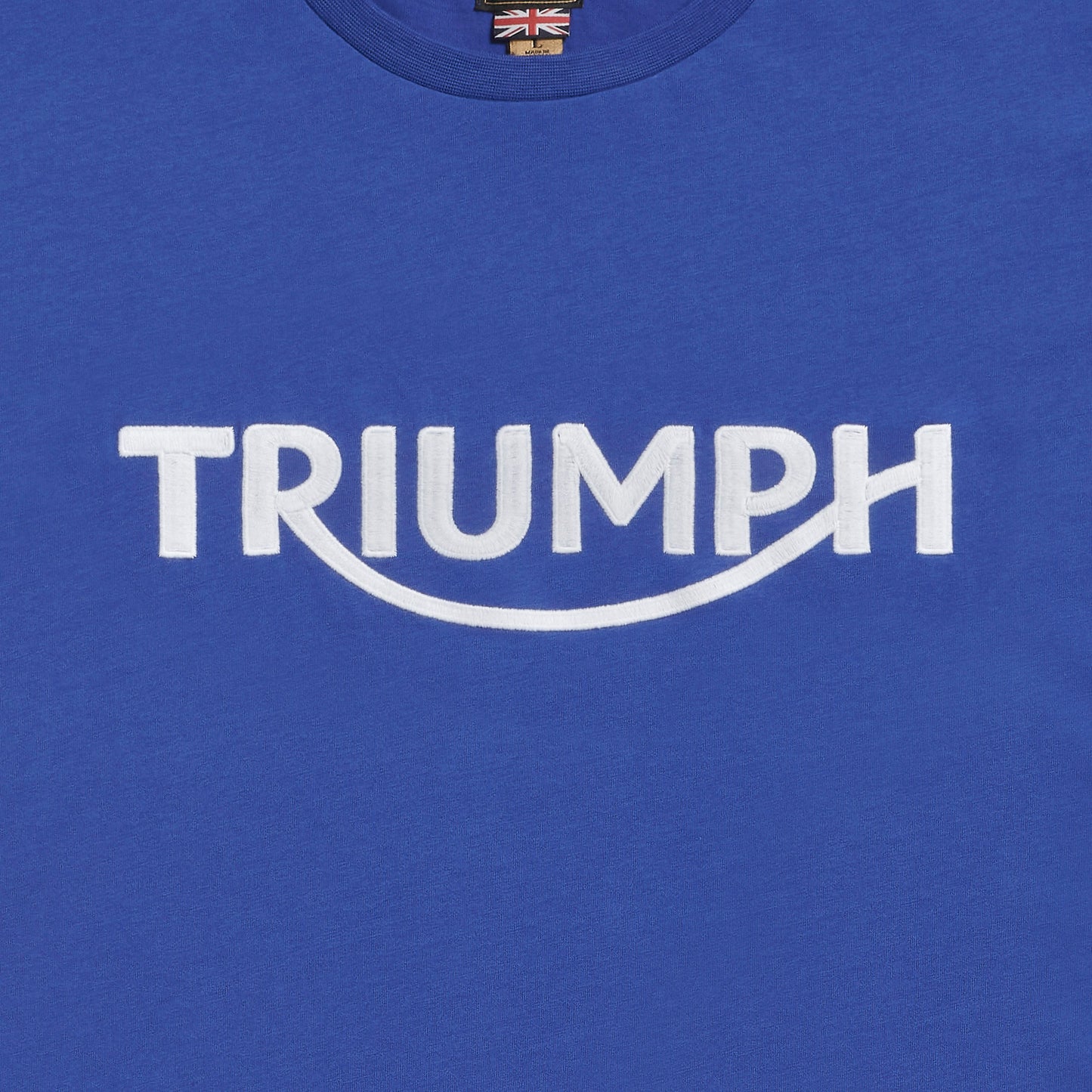 Triumph Bamburgh Graphic T-Shirt Cotton Blue