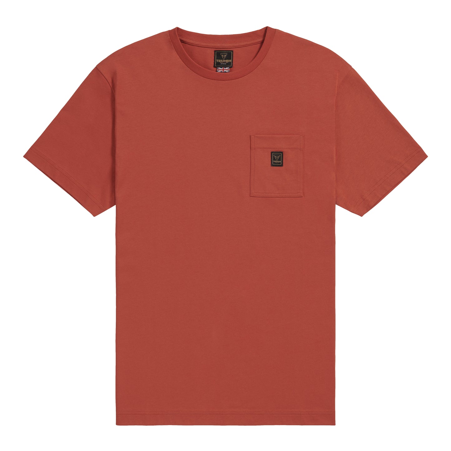 Triumph Ditchling Tee - Rust/Bone