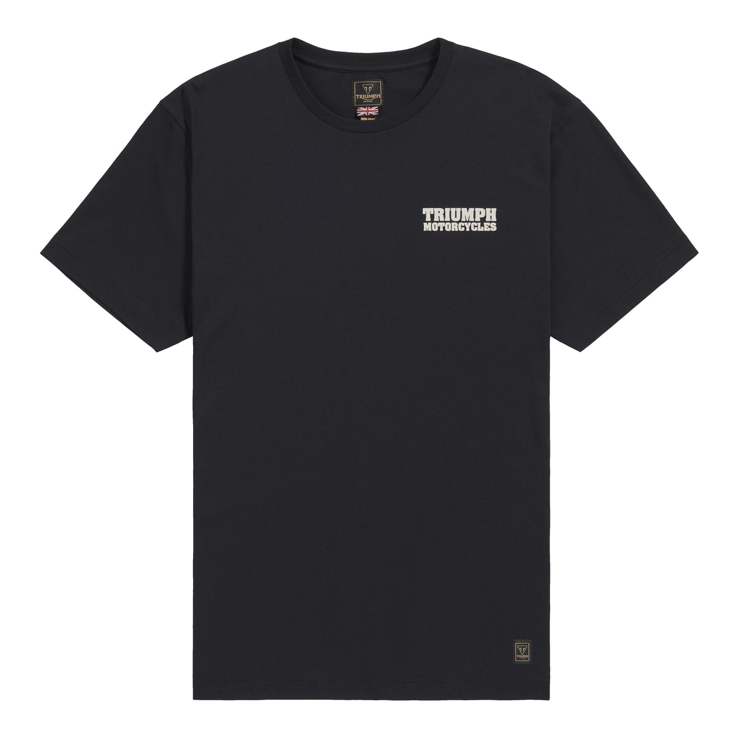 Triumph Hello Moto Tee Black