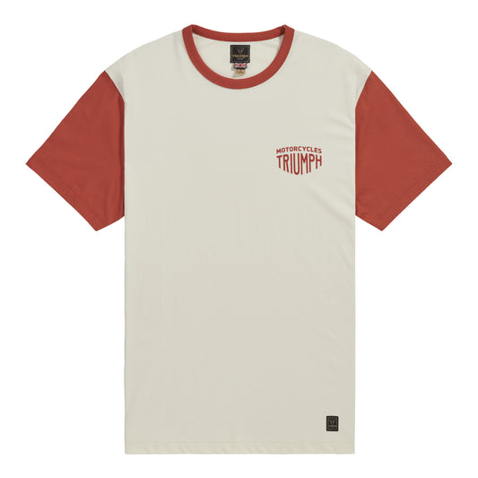 Triumph Fenland Tee Rust / Bone
