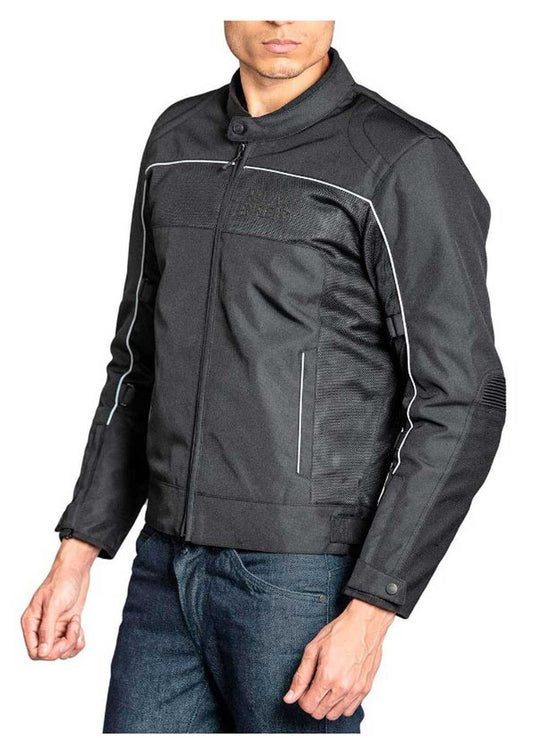 Textile Riding Jacket Black (1)