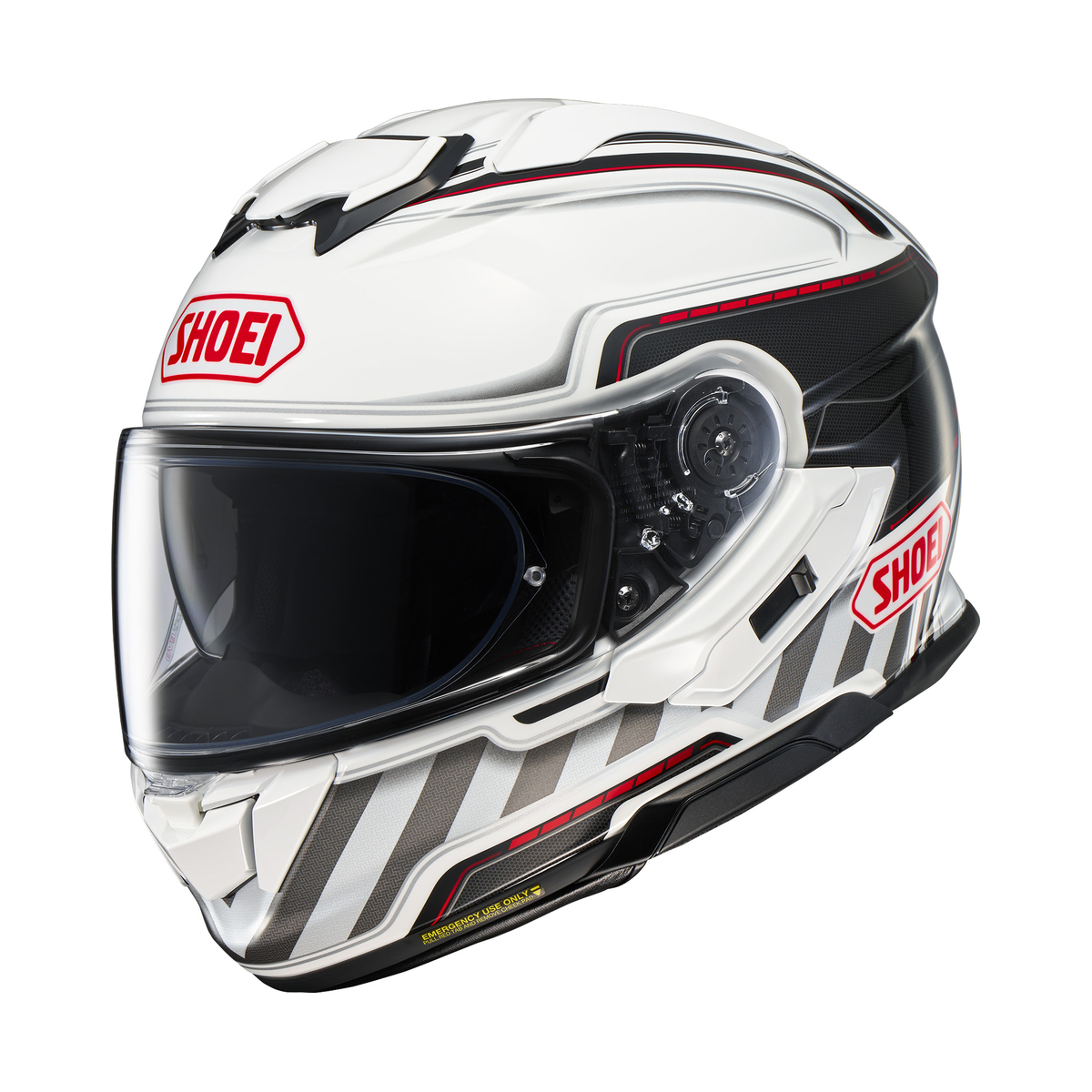 Shoei GT-Air 3 Discipline TC-6 White/Black front