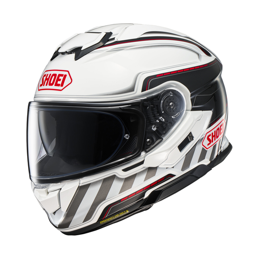 Shoei GT-Air 3 Discipline TC-6 White/Black front