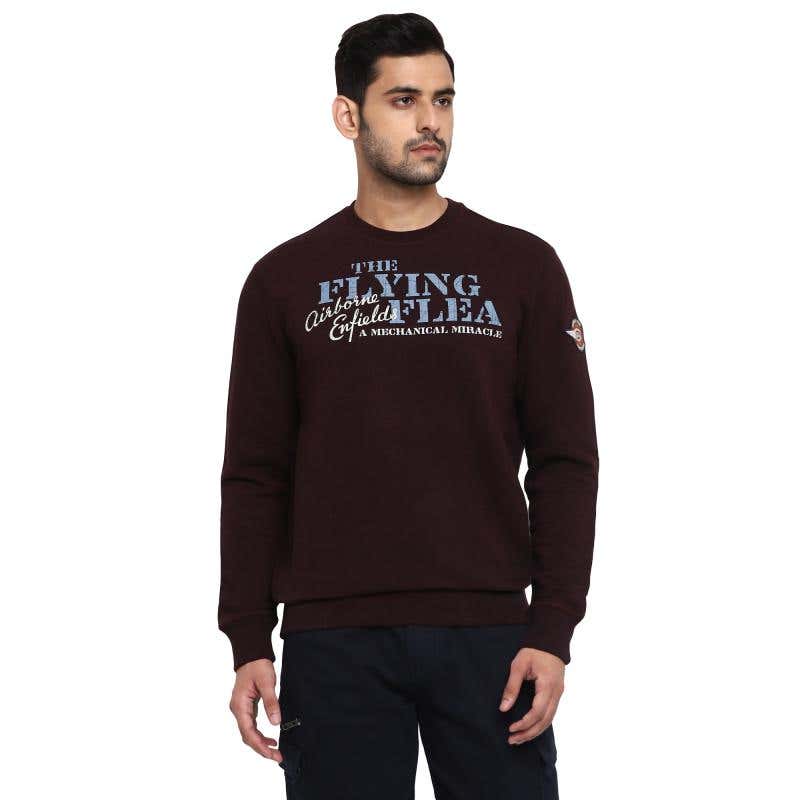 Royal Enfield Men Crew Neck Tee Athletic