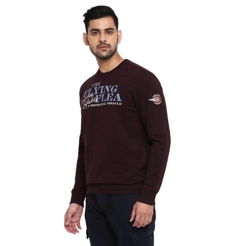 Royal Enfield Men Crew Neck Tee Athletic