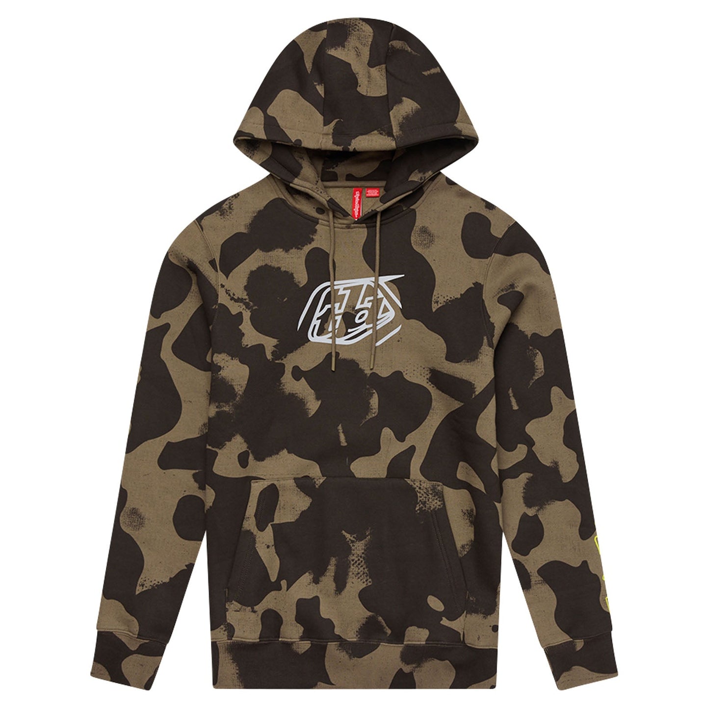 Troy Lee Designs Pullover Hoodie Badge Olive