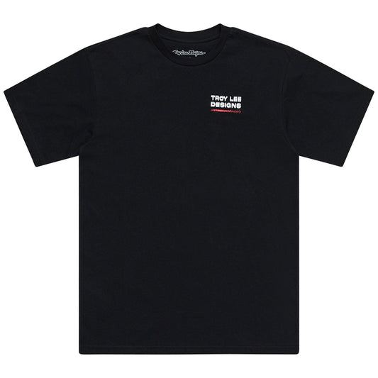 Short Sleeve Tee Troy Lee Designs Factory Racing Black / Reflective