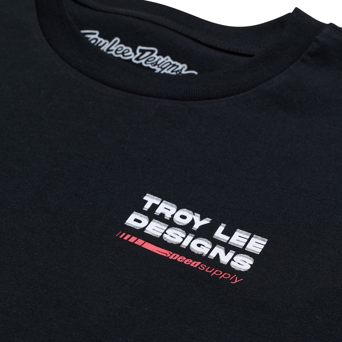 Short Sleeve Tee Troy Lee Designs Factory Racing Black / Reflective — view 3