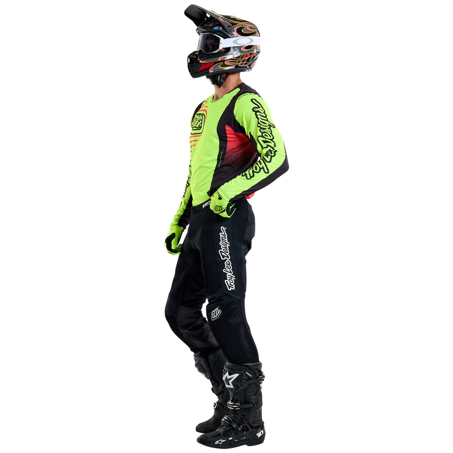 GP Pro Air Jersey Ripple Glo Yellow / Infra Red