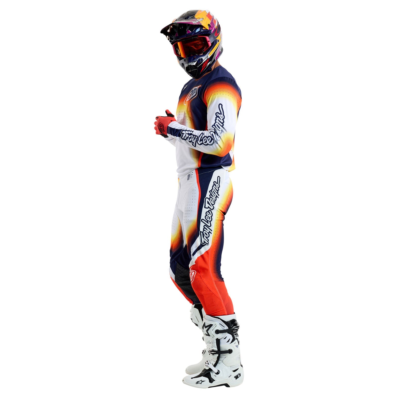SE Pro Pant Array White / Navy